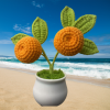 small orange tree